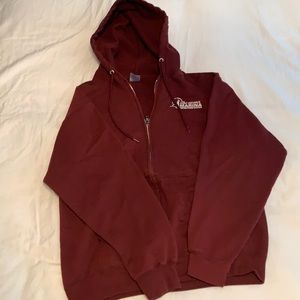 red point defiance marina zip up